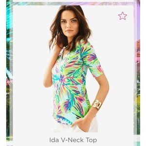 Ida v-neck top